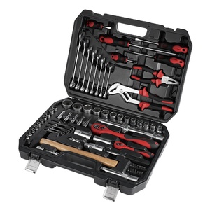 Caja De Herramientas 76Pcs Car Tools Box Mechanics Tool Sets Auto Repair Toolbox Professional Screwdriver Spanner Socket Set