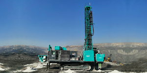 Equipo de perforación de pozos para minería de oro con broca de rodillos, nuevas máquinas de minería con componentes de perforación de roca de superficie, motor de rodamiento y piezas centrales - Product Image 3