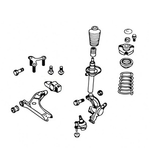 Kit de bagues de bras de suspension avant réglables Poyracing pour Volkswagen B6 B7 Audi Lcb02 - Product Image 5