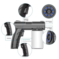 Atomiseur Nano à Lumière Bleue Rechargeable au Lithium, Pistolet de Désinfection Multi-usages pour Alcool et Acides, Stérilisateur Domestique pour Soins Capillaires