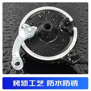 Ensemble de frein à tambour avant de type 80 pour véhicule électrique, pièce de rechange pour couvercle de tambour de frein, numéro de pièce 2506230001 - Product Image 5