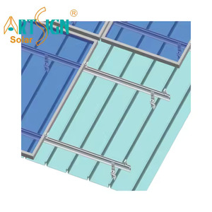 Nghệ thuật dấu hiệu giá cả phải chăng nhôm panel năng lượng mặt trời đường sắt PV hệ thống Rack nhanh chóng cài đặt năng lượng mặt trời Roof Mount giải pháp - Product Image 3