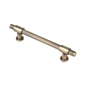 New Design Aluminum Knurled Good Price Modern Kitchen Cabinet Handles Drawer Handle European Design