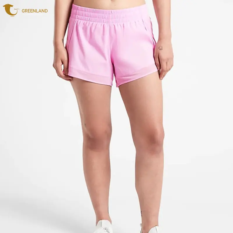 Hot Sale Quick Dry Sport Shorts Custom Women's Shorts Plain Colors Shorts For Ladies