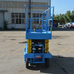 लिफ्ट ऊंचाई 3 मीटर 4 मीटर 5 मीटर 6 मीटर निर्माण इलेक्ट्रिक कैंची लिफ्ट प्लेटफॉर्म सीढ़ी हवाई एलिवेटेड वर्क प्लेटफॉर्म - Product Image 5