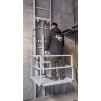 Kleiner Aufzug Lift Wohnaufzug Kleine Aufzüge Automatische Hebevorrichtung für Fabrikbau Fernsteuerung Klettern