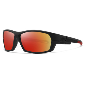 Polarized Sports <b>Sunglasses</b> Black Frame TAC Lens UV400 Protection Cycling Eyewear - Product Image 2