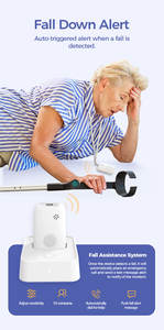 EV12 Deteksi Jatuh SOS GPS Mobile Dengan Tali Gantungan, Tombol Panik untuk Lansia, Sistem Peringatan Medis GPS 4G dengan Pelacakan Lansia - Product Image 6