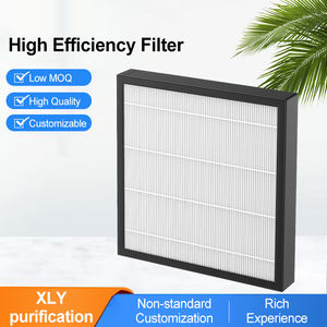 Filtro de Ar Laminar <span class=keywords><strong>Micro</strong></span> HEPA com Estrutura de Papel PP Personalizada ZJNF, Unidade de Ventilação com Filtro HEPA, Eficiência de 85%-99,999%, Ecológico, Novo para Uso em Escritório - Product Image 2