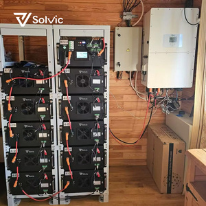 แบตเตอรี่ลิเธียมไอออนเกรดอุตสาหกรรม ระบบ 50KW-80KW ความจุ 100kWh 200kWh 265kWh แบบต่อพ่วงได้ 3 เฟส 220/380V สำหรับสำรองไฟโรงงาน/คลังสินค้า - Product Image 3