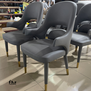 Chaise de restaurant moderne en plastique blanc, design contemporain, mobilier de salle à manger commercial durable - Product Image 4