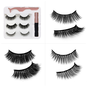 Nouvel Arrivage <span class=keywords><strong>Cils</strong></span> Magnétiques 5 Aimants Épais en Fourrure, Faux <span class=keywords><strong>Cils</strong></span> Magnétiques Faits Main, Épaisseur 0,07 MM, Personnalisables et Réutilisables - Product Image 4