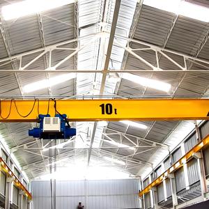 LD loại Palăng điện dầm đơn trên không cần cẩu 5 10 15 tấn cho nhà xưởng động cơ mới sử dụng - Product Image 1