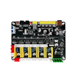 32-bit 4 Axis CNC Woodworking Machine Control Board with GRBL Control and Optical Coupling Can Used for 300W/500W Spindle