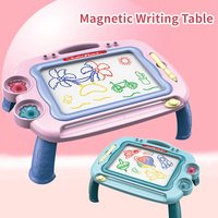 Populaire en gros enfants mignon Animal coloré planche à dessin magnétique Table jouets bébé Science éducation bureau peinture jouets