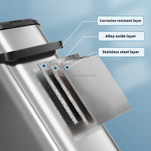 Thiết Kế Mới Ma Thuật Lau Sàn Phẳng Lau Với Xô Bằng Thép Không Gỉ - Product Image 5