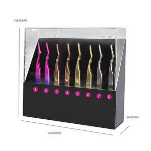 Dragon Acrylic Eyelash Extension Tweezer <b>Holder</b> with Custom Logo Plastic Tweezers Professional <b>Makeup</b> Lash Extension Supplies - Product Image 5