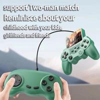 Console de jeu rétro à sortie AV portable S20 Mini TV avec double manette 520 jeux classiques pour lecteur de jeu vidéo de loisirs en famille