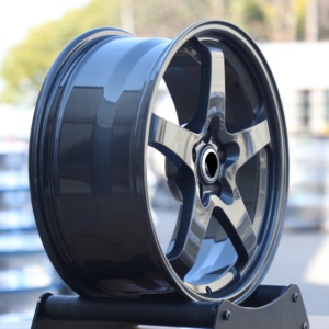 ล้อแม็กซ์ HTOR GT Forged Racing สีเทา Gunmetal ด้าน พร้อมขอบลิปแบบ Machine Lip <span class=keywords><strong>ขอบ</strong></span>ลึก 5 ก้าน วัสดุอัลลอยด์ ขนาด 4X100/5X100/5X114.3 <span class=keywords><strong>ขอบ</strong></span>สูง <span class=keywords><strong>37</strong></span> - Product Image 4