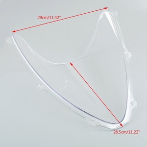 กระจกบังลมรถจักรยานยนต์สำหรับ Suzuki <span class=keywords><strong>gsxr</strong></span> 600/750 2006-2007 <span class=keywords><strong>K6</strong></span>ควัน - Product Image 2