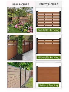 Panel de Cercado de Madera y Plástico Compuesto (WPC) para Jardín Exterior, en Oferta - Product Image 6