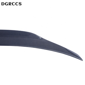 Dgrccs CLS C257 W257สไตล์ PSM คาร์บอนไฟเบอร์ขัดเงาด้านหลังสปอยเลอร์ลำตัวปีก2017-2023 - Product Image 4