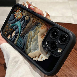 Coque de téléphone de protection de caméra en TPU blanc <span class=keywords><strong>neige</strong></span> haute bambou compatible avec <span class=keywords><strong>Apple</strong></span> 16/15/14/13/12/11 XS MAX XR 11Pro 7 Plus - Product Image 4