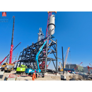 Bâtiment préfabriqué en structure métallique pour usine chimique d'énergie nouvelle, anti-corrosion, certifié ISO9001 - Product Image 2