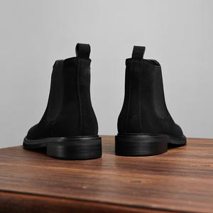 Chaussures Oxford pour hommes britanniques en cuir véritable imperméable, à bout fermé, faites à la main, pour mariage, formelles, décontractées, antidérapantes, avec boucles et sangles - Product Image 6