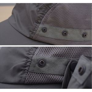 Nuevo Sombrero de Pesca para Hombre, Gorra de Pesca para Exteriores con Protección UV, Ajustable, Transpirable, con Visera, Sólido, Casual, Térmico - Product Image 6