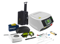Appareil de traitement par ablation laser vasculaire pour varices et varicosités, CE USA 510K EVLA/EVLT, chirurgie, 980 nm, 1470 nm, portable, électrique