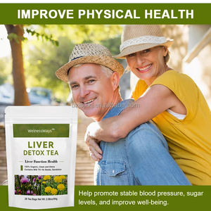 Teh herbal pembersih hati herbal lemak anti racun China kantung teh perawatan hati teh pembersih ginjal dan hati detoks teh herbal - Product Image 6