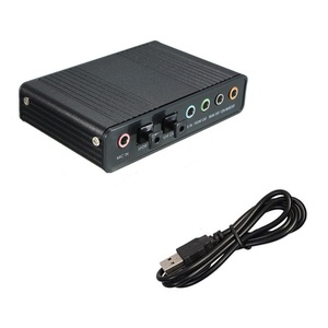 Adaptador de Tarjeta de Sonido Externa USB de 6 Canales 7.1/5.1 Surround Óptico <span class=keywords><strong>S</strong></span>/<span class=keywords><strong>PDIF</strong></span> - Product Image 5