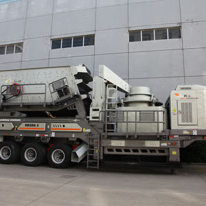 מכונה ניידת לריסוק אבן, יצרן מכונות כרייה, מגרסת אבן ניידת על זחלים, תפוקה 50 טון/שעה, מגרסת בטון ניידת. - Product Image 4