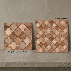 หินอ่อนราคาถูกขนาด40x40ซม. แบบชนบทขนาด400x400มม. กระเบื้องปูพื้นเซรามิกสำหรับที่จอดรถอพาร์ตเมนต์ - Product Image 5