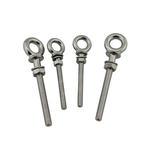 Boulons à yeux et écrous en acier inoxydable, haute résistance de levage, M6 M8 <span class=keywords><strong>M10</strong></span> 10 pièces - Product Image 3