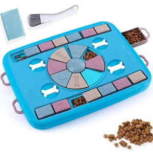 Interaktif yavaş besleyici köpek bulmaca zenginleştirme evcil hayvan yemi bulmaca besleyici artan nişan köpek IQ eğitim zihinsel oyuncak - Product Image 1