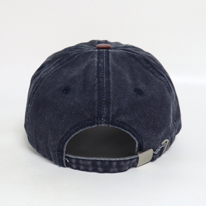 High Quality Wholesale Custom Embroidered Logo Sports Unisex Two Tone Gorras 6 Panel Washed Cotton Vintage Baseball Caps Dad <b>Hat</b> - Product Image 4
