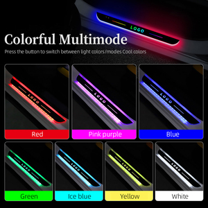 <span class=keywords><strong>Plaque</strong></span> de seuil de seuil de porte de voiture sans fil à <span class=keywords><strong>induction</strong></span> magnétique à Led coloré Lumière de <span class=keywords><strong>plaque</strong></span> de seuil de porte de voiture Luz de bienvenida - Product Image 3