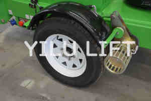 12m ~ 24m 200kg cinese AWP piattaforma per lo Shopping idraulico telescopico trainato canestro braccio sollevatore per albero lavoro con CE ISO - Product Image 6