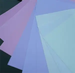 Promosyon tedarikçisi kaplı kağit kutu sırlı kaplamalı kağıt krem renk dokulu kağıt açık renk kore kağıt