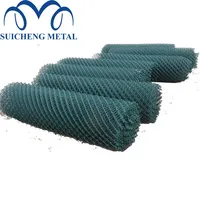 PVC Coated Chain Link Fencing for Sale, Guangzhou Factory