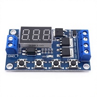 Module de contrôle à double MOS pour circuit de temporisation à déclenchement cyclique, remplaçant le module relais, pour déclenchement basse tension DC 12V 24V