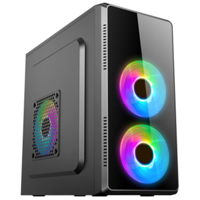Unique Computer Cases Fishtank Atx Pc case Wood Pc case Full Tower Atx Gaming Pc case Support Fans