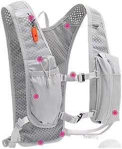 سترة تكتيكية متعددة الوظائف للرياضات الخارجية والجري والمشي لمسافات طويلة مع جيوب شبكية قابلة للتنفس - Product Image 5