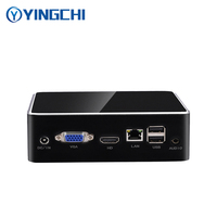 Mini étui pour pc win11/10 i3 4005U/i5 4200U/i7 4500U ddr3L 8gb ssd 128gb double affichage bureau maison pas cher ordinateur de bureau