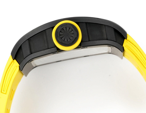 New Exquisite Skeleton Design Ceramic <b>Watch</b> <b>Rubber</b> Strap Mechanical <b>Watch</b> Men's Sports High End <b>Watch</b> - Product Image 5