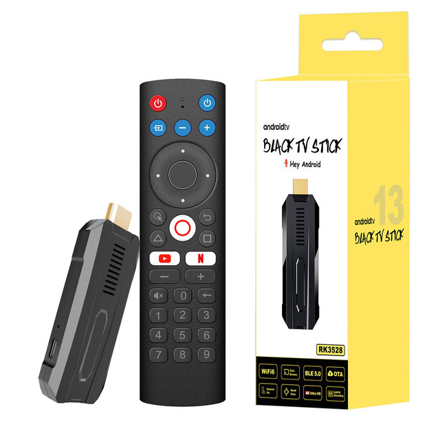 New Iatv Stick R3 Fire Tv Stick BT5.0 Voice Control Remote Smart Google Assistant USB Tv Stick Set-top Box 4k Dual Wifi 2GB 16GB