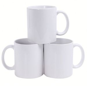 Modern Shape Sublimation <b>Mug</b> 11Oz With Matching Inner Handle for Heat Transfer Custom Printing - Product Image 3