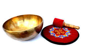 Cuencos de Canto de Material indio, cuencos de Metal de latón, diseño pintado, tibetano, para meditación, cantar - Product Image 3